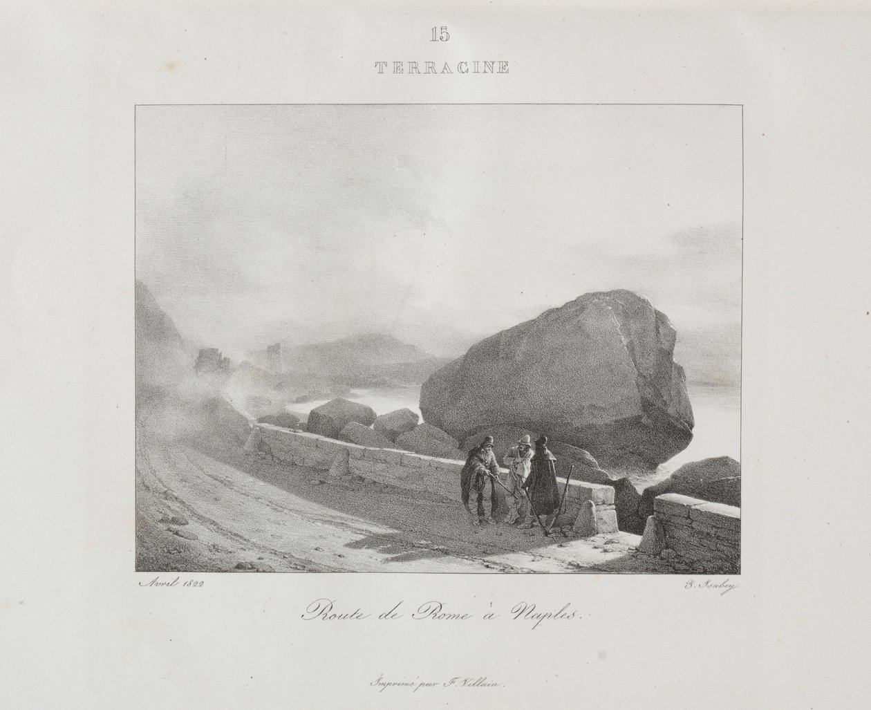 Resa till Italien 1822 av Jean Baptiste Isabey