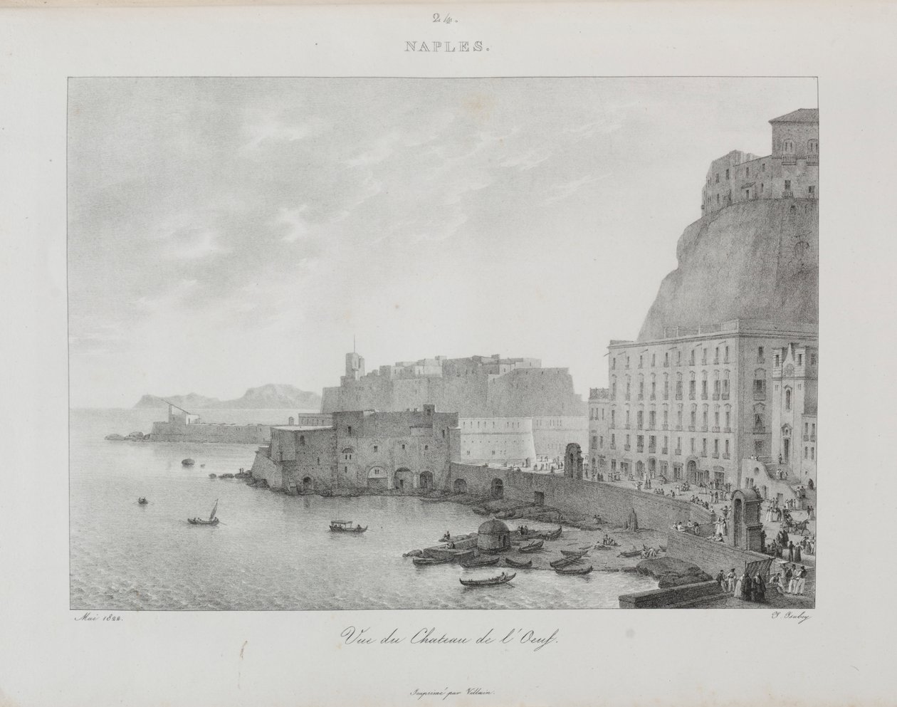 Resa till Italien 1822, 1833. av Jean Baptiste Isabey