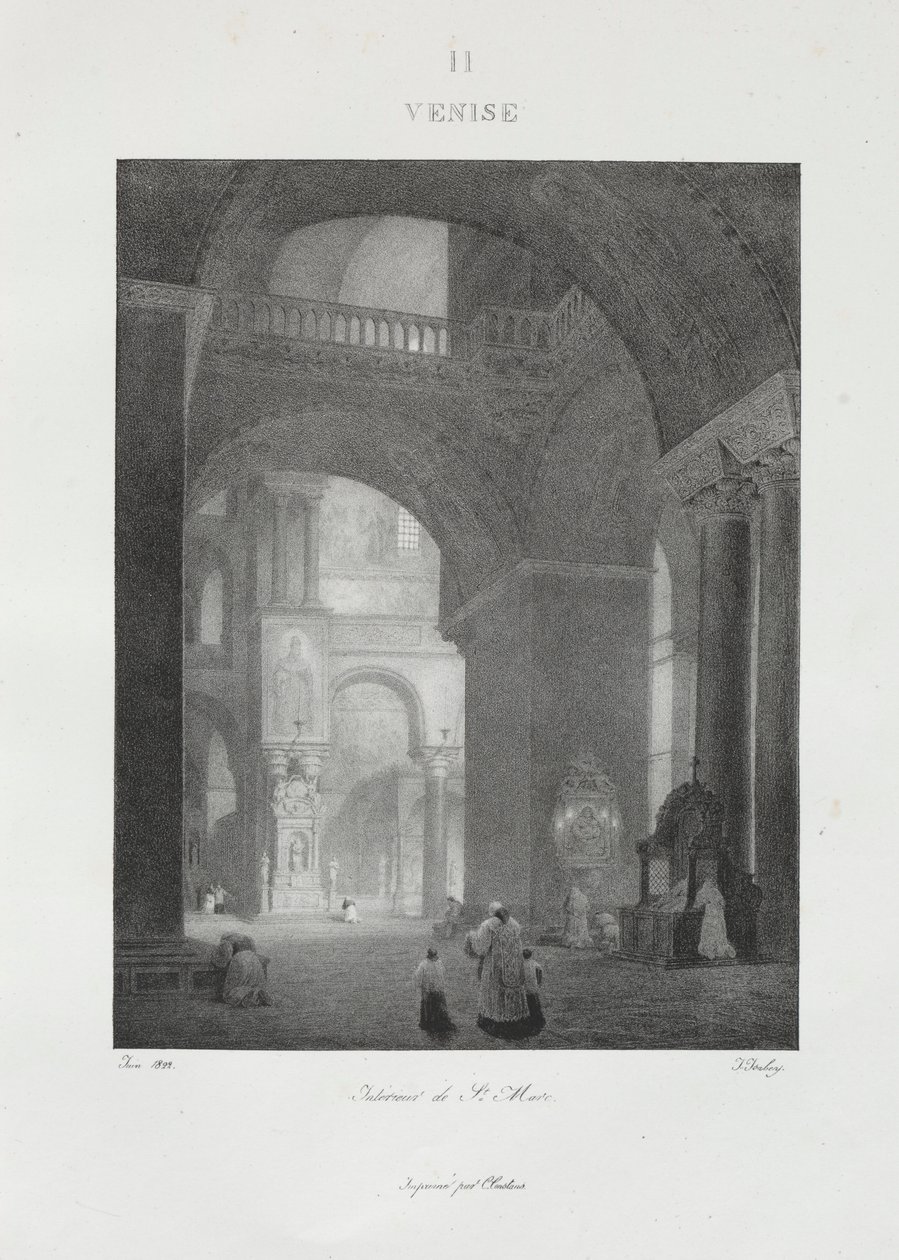 Resa till Italien 1822, 1833. av Jean Baptiste Isabey