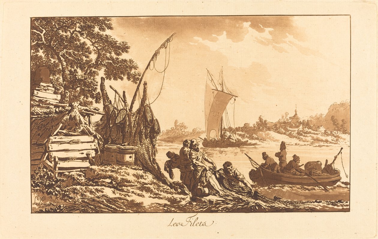 Les Filets (The Nets) av Jean Baptiste Le Prince
