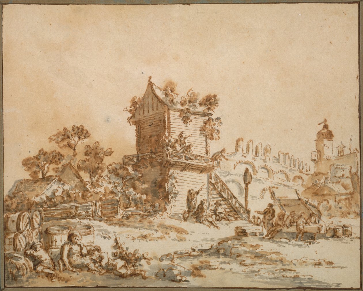 Moskva tavernan av Jean Baptiste Le Prince