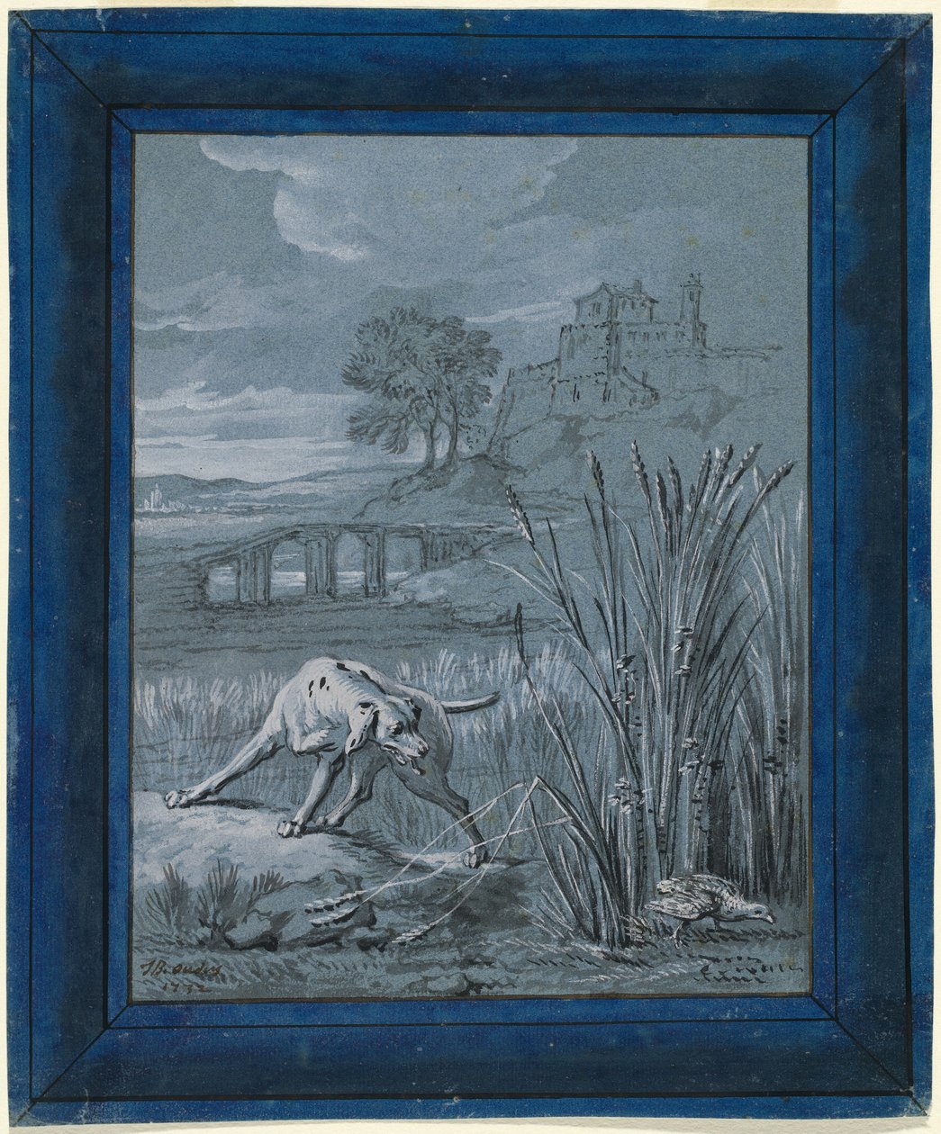 Apphönan räddar hennes unga av Jean Baptiste Oudry