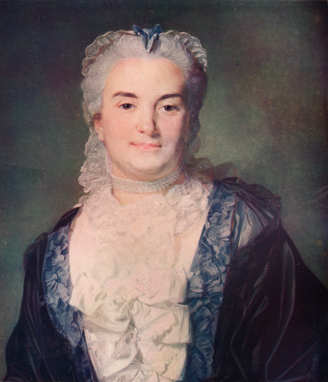 Madame Chevotet, 1751 av Jean Baptiste Perronneau