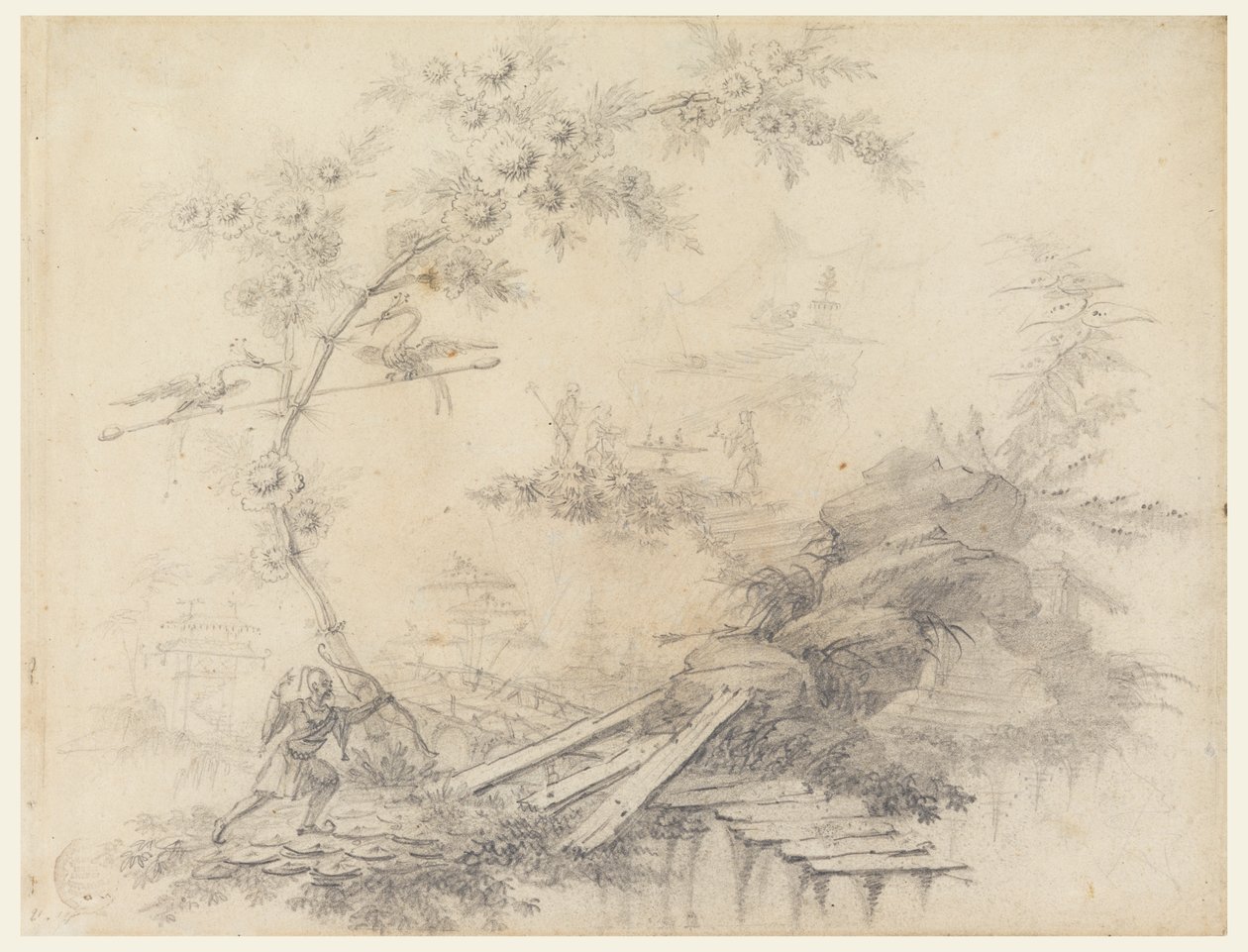 Chinoiserie Fantasy av Jean Baptiste Pillement