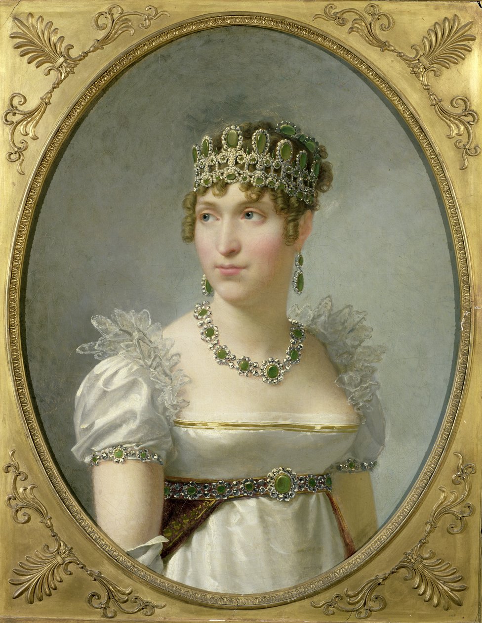 Hortense de Beauharnais (1783-1837) av Jean Baptiste Regnault