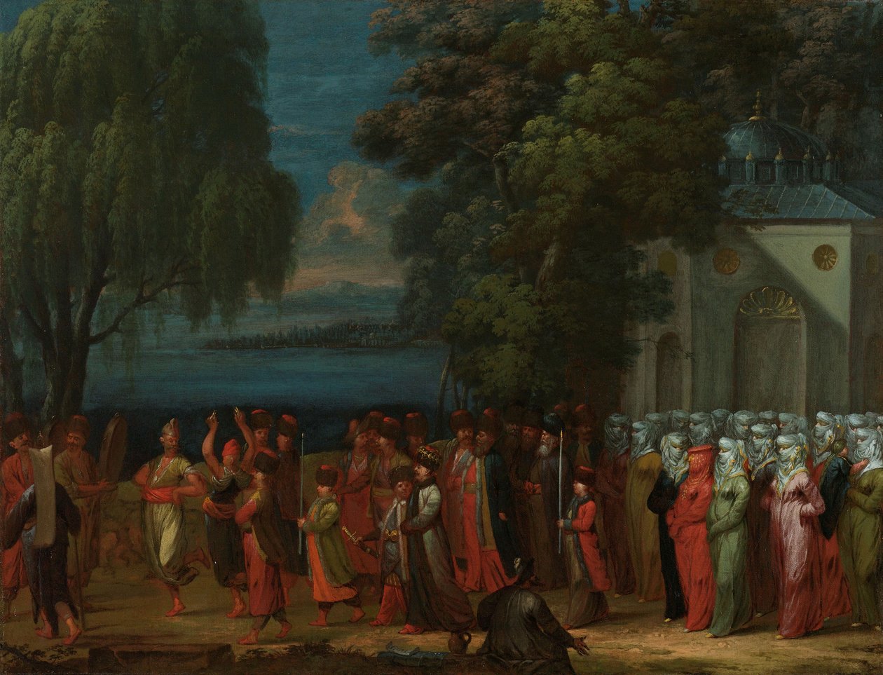 Armeniskt bröllop av Jean Baptiste Vanmour