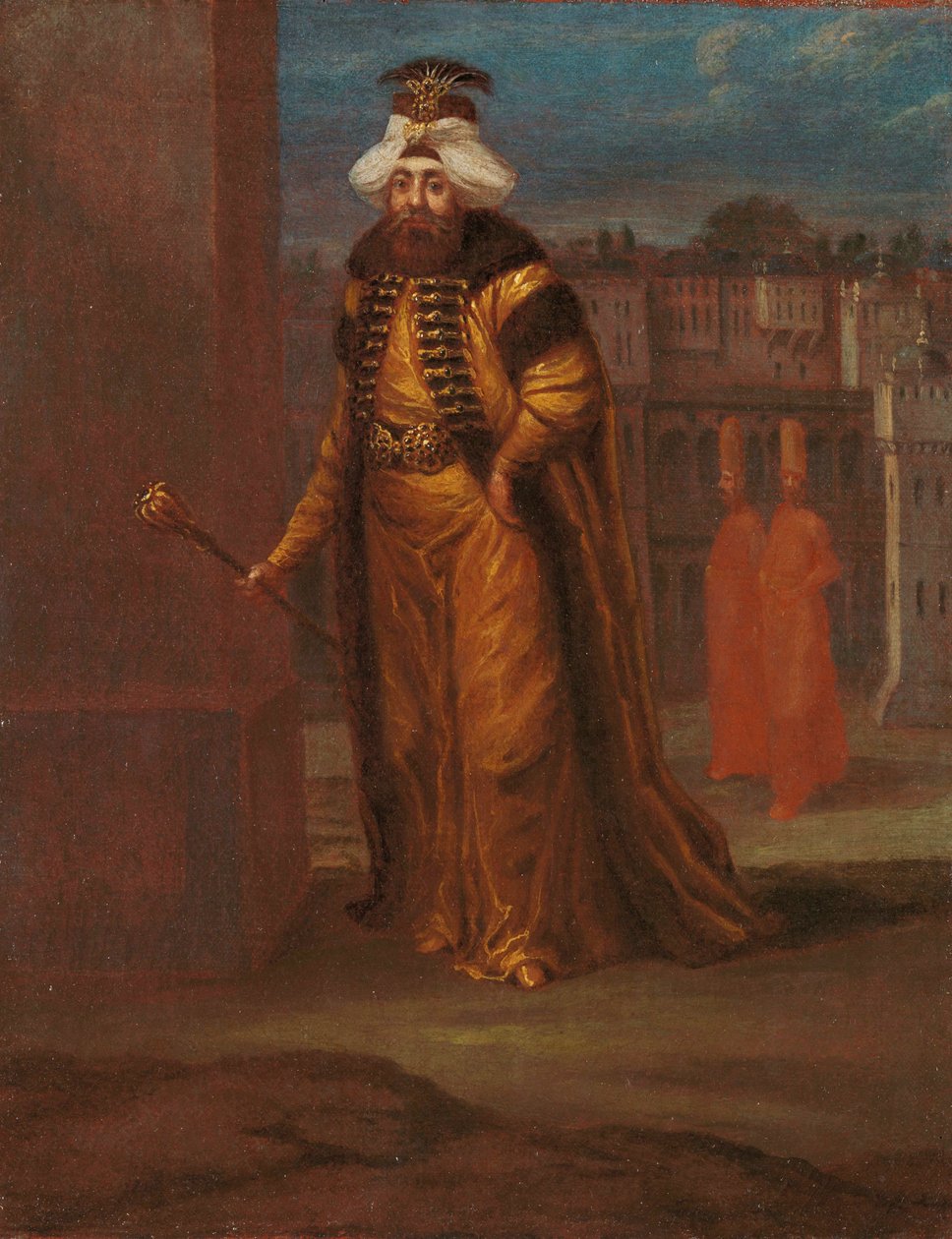 Sultan Ahmed III (1673-1736) av Jean Baptiste Vanmour