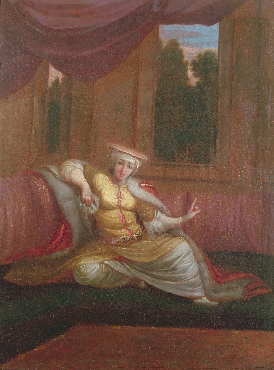Sultans älskarinna av Jean Baptiste Vanmour