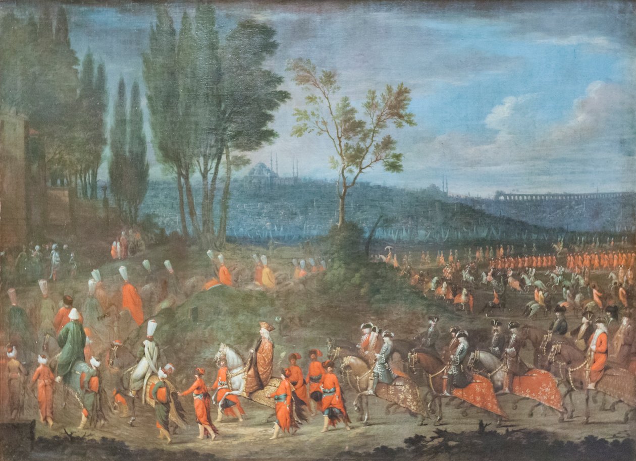 Ambassadörståget av Jean Baptiste Vanmour