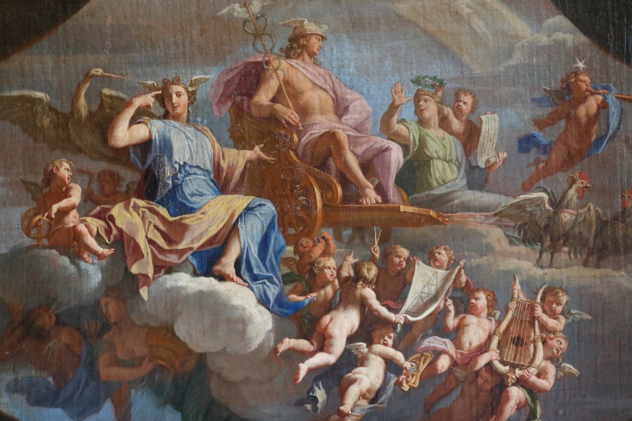 Merkurius vagn av Jean Baptiste de Champaigne
