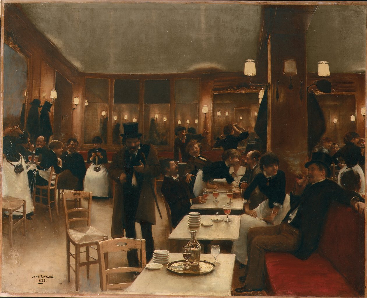 Bryggeriet, 1883 av Jean Beraud