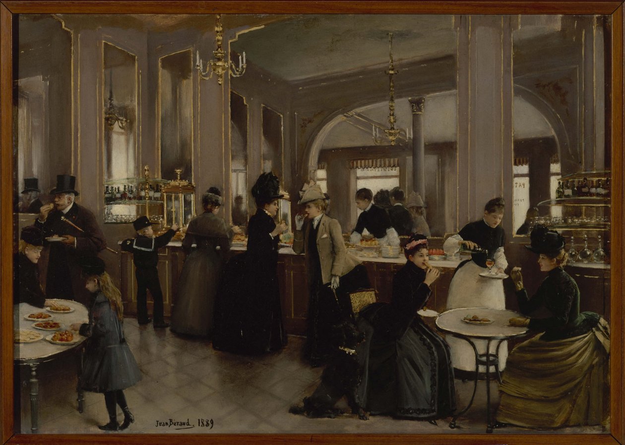 Konditoriet Gloppe av Jean Beraud