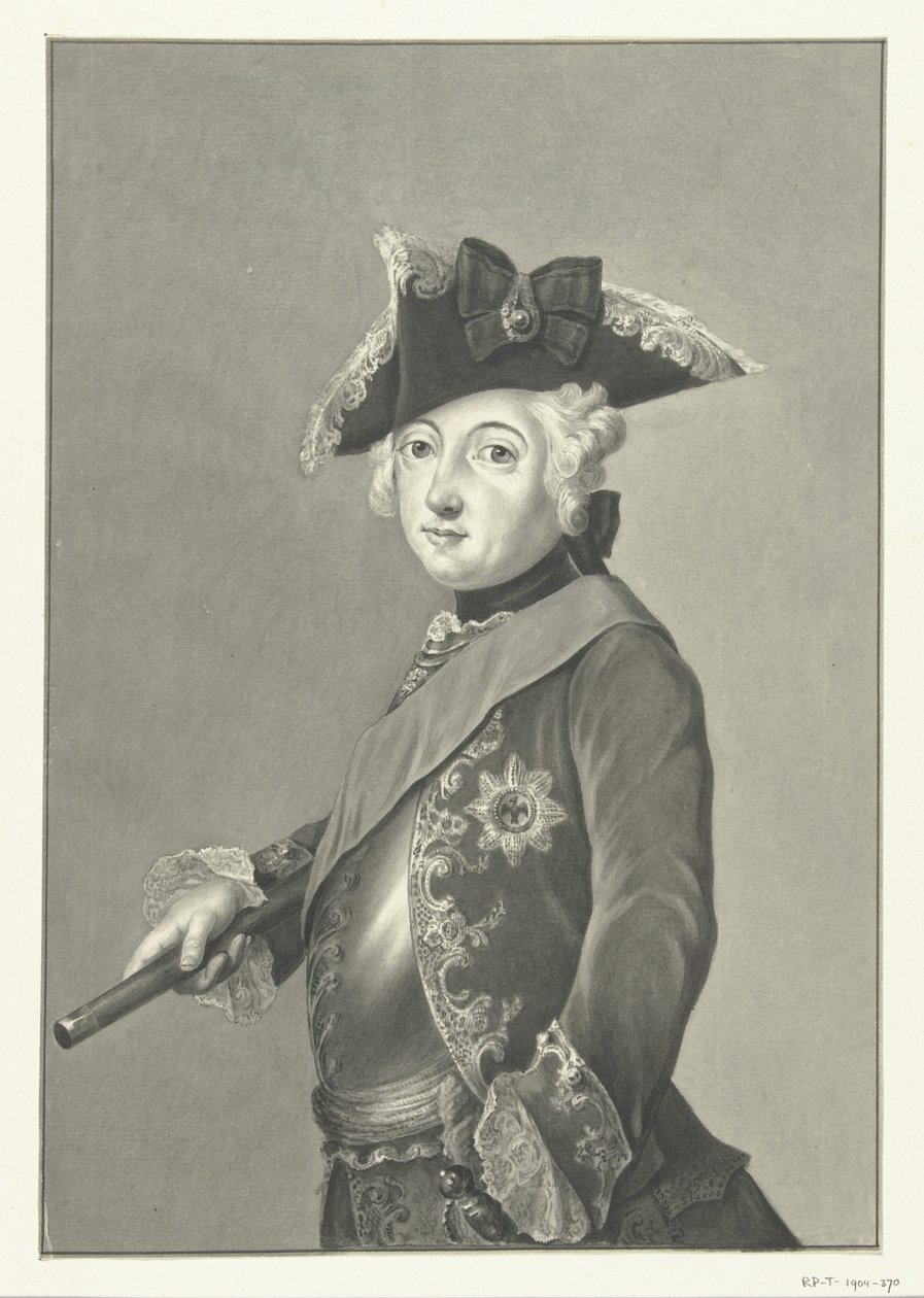 Porträtt av Friedrich Wilhelm III av Jean Bernard
