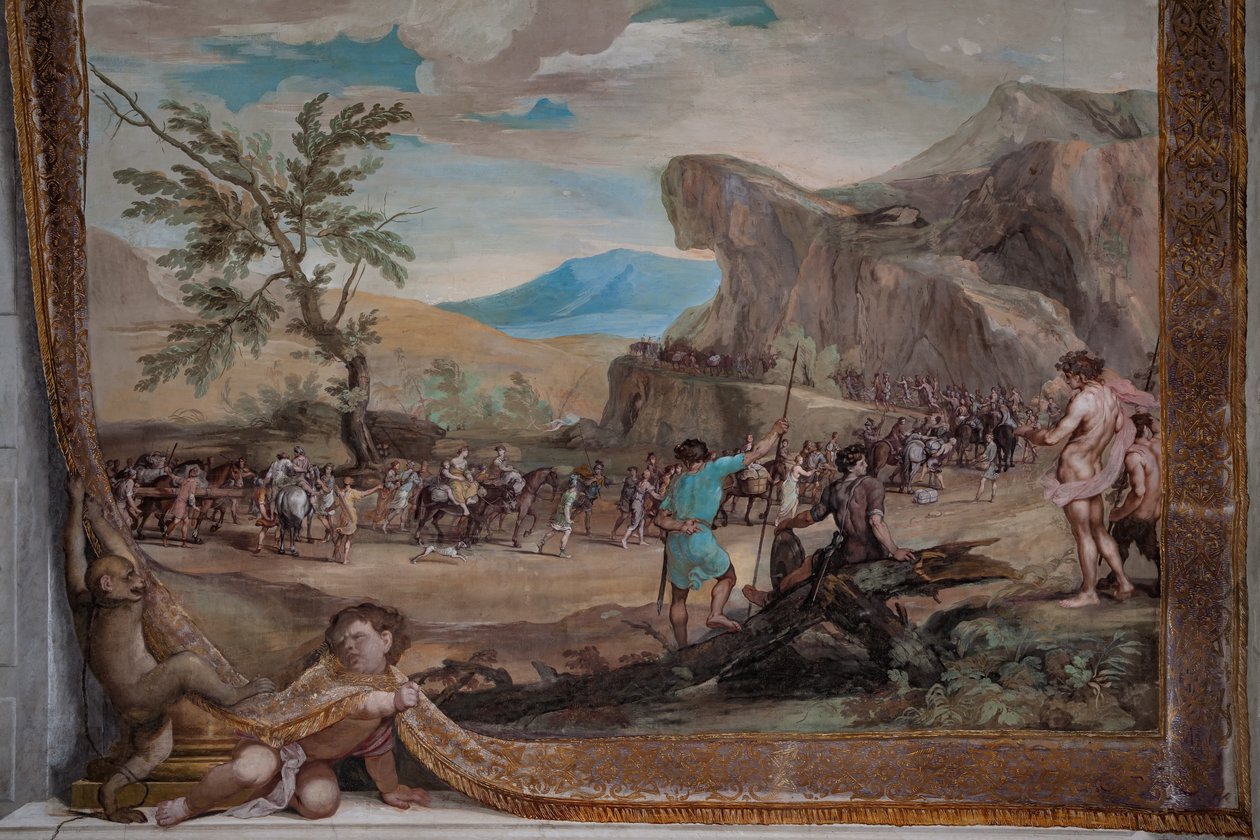 Marschen till Egypten av Jean Boulanger
