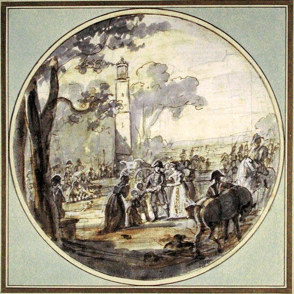 Napoleon I (1769-1821) i Saint-Cloud av Jean Charles Develly