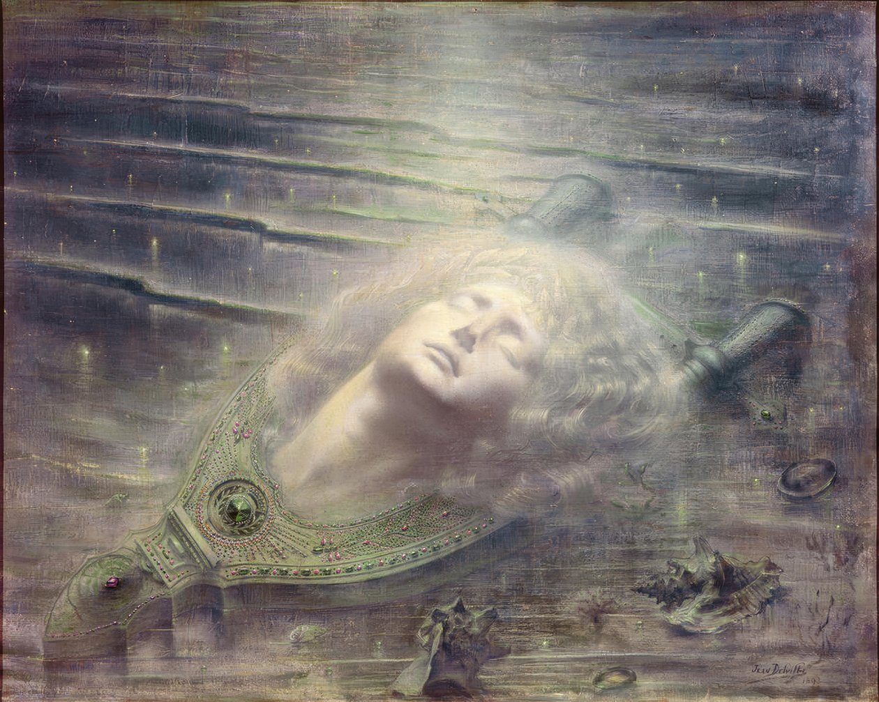 Orfeus av Jean Delville