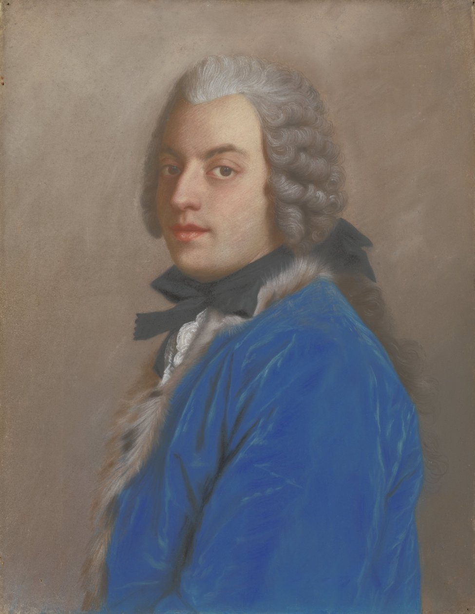 Greve Francesco Algarotti, 1745 av Jean Étienne Liotard