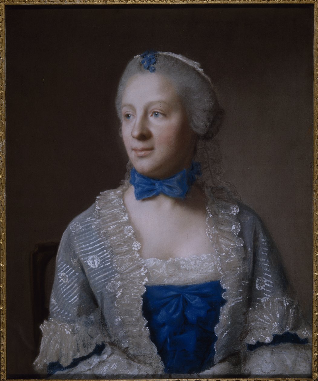 Eva Marie Veigel (pastell på papper) av Jean Étienne Liotard