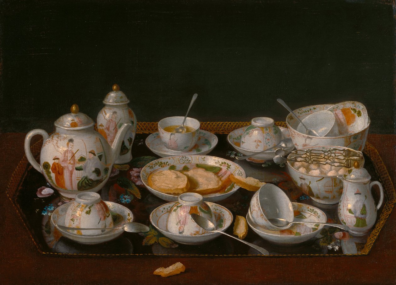 Stilleben: Teuppsättning av Jean Étienne Liotard