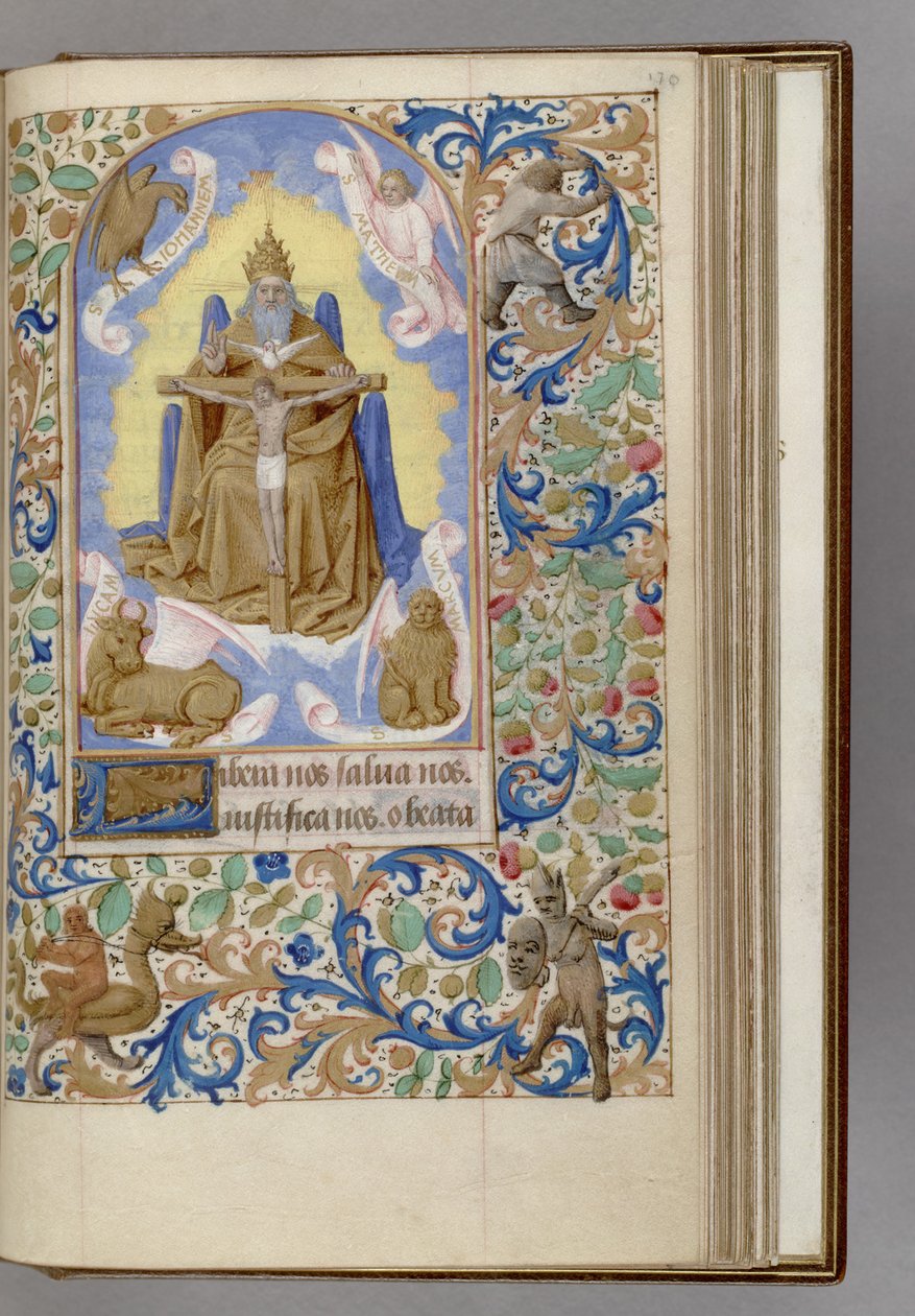 Gnadenstuhls timbok, 1450-1499 av Jean Fouquet