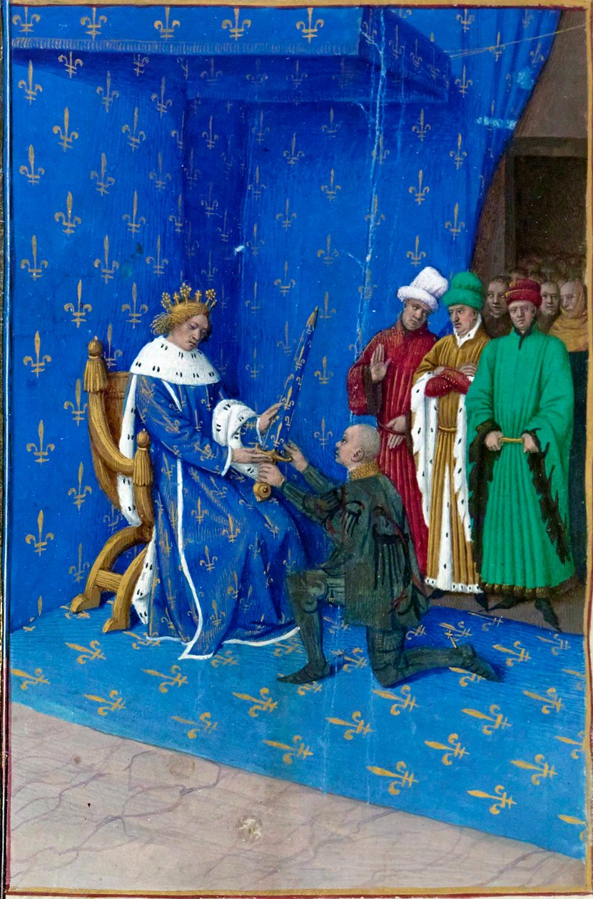 Karel5 Guesclin Fouquet av Jean Fouquet
