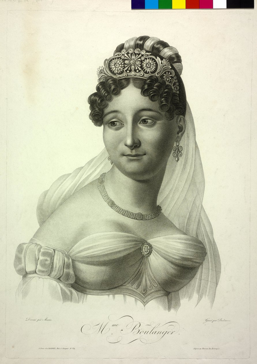 Marie Julie Haliguer av Jean Francois Badoureau