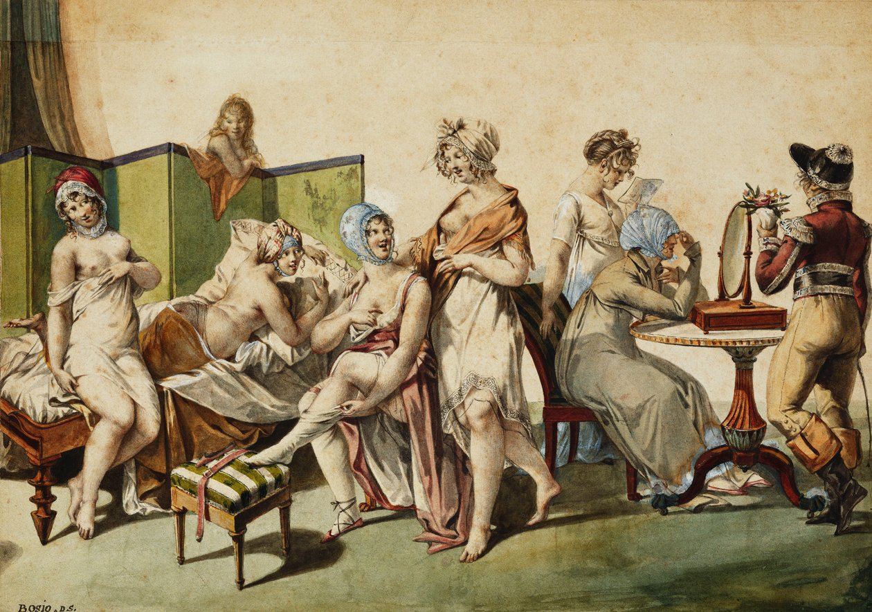 Uppfostra arbetare i linne, av Jean Francois Bosio