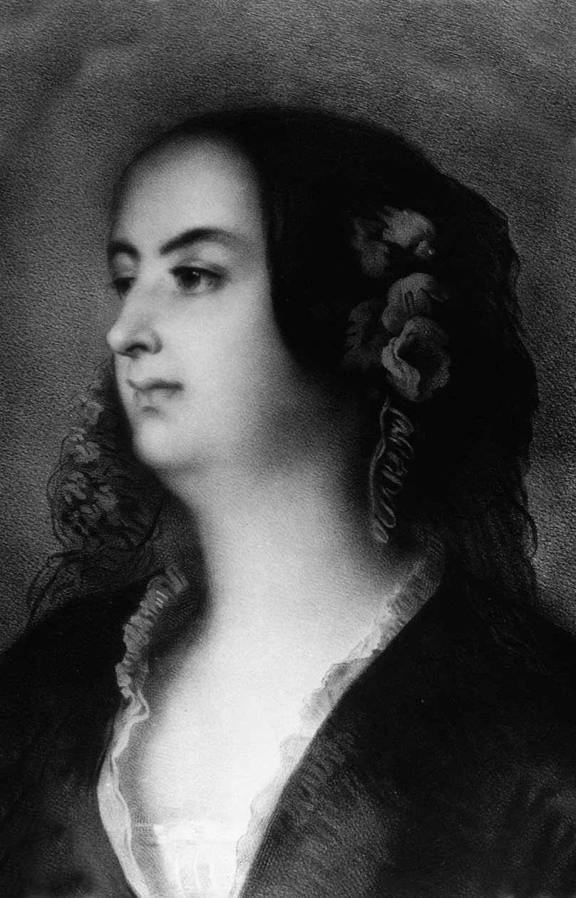 Ewelina Ha?ska av Jean Francois Gigoux