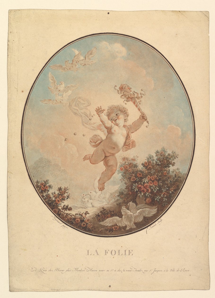 La Folie.n.d. av Jean Francois Janinet