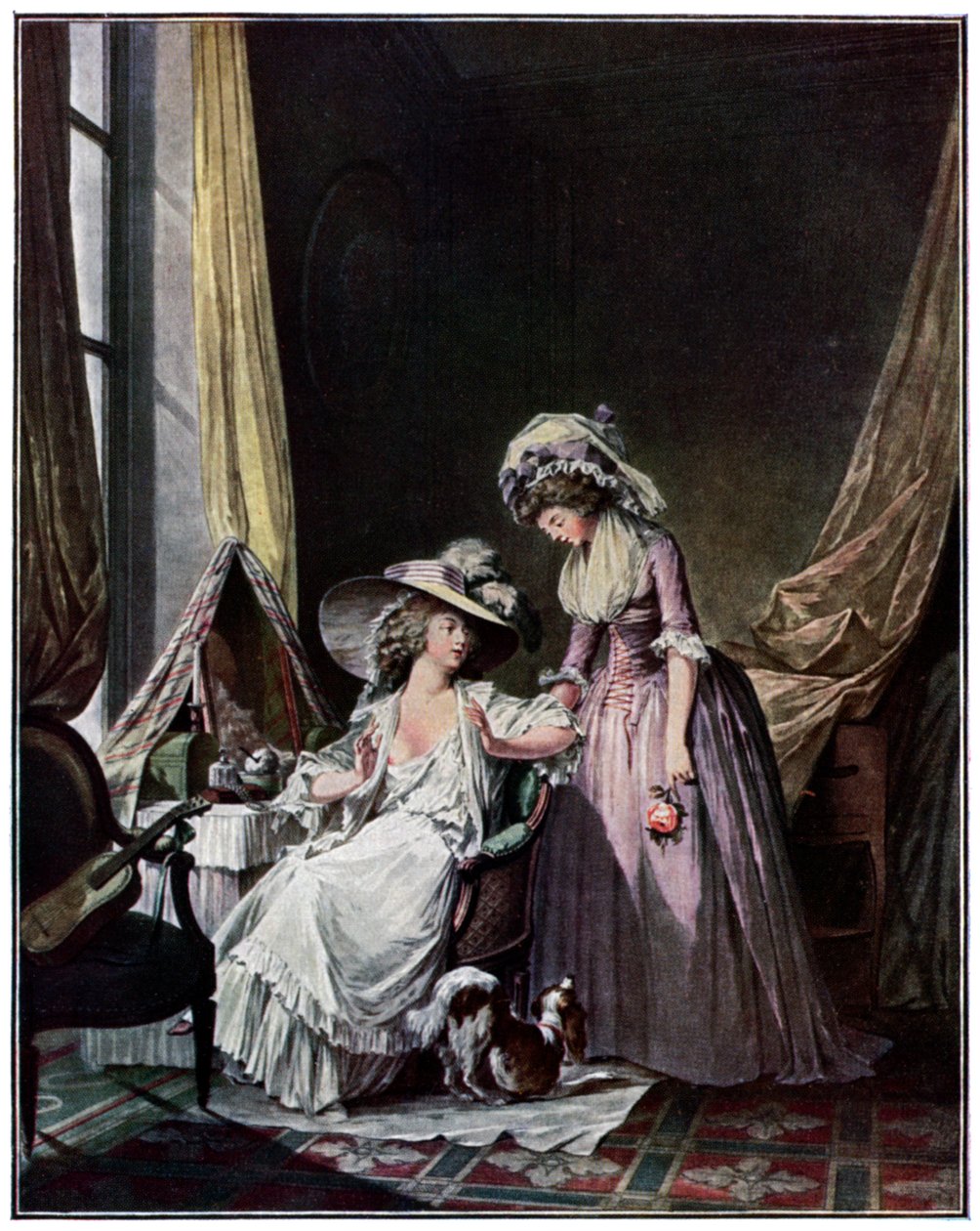 Svårtvätt, 1786 1931. av Jean Francois Janinet