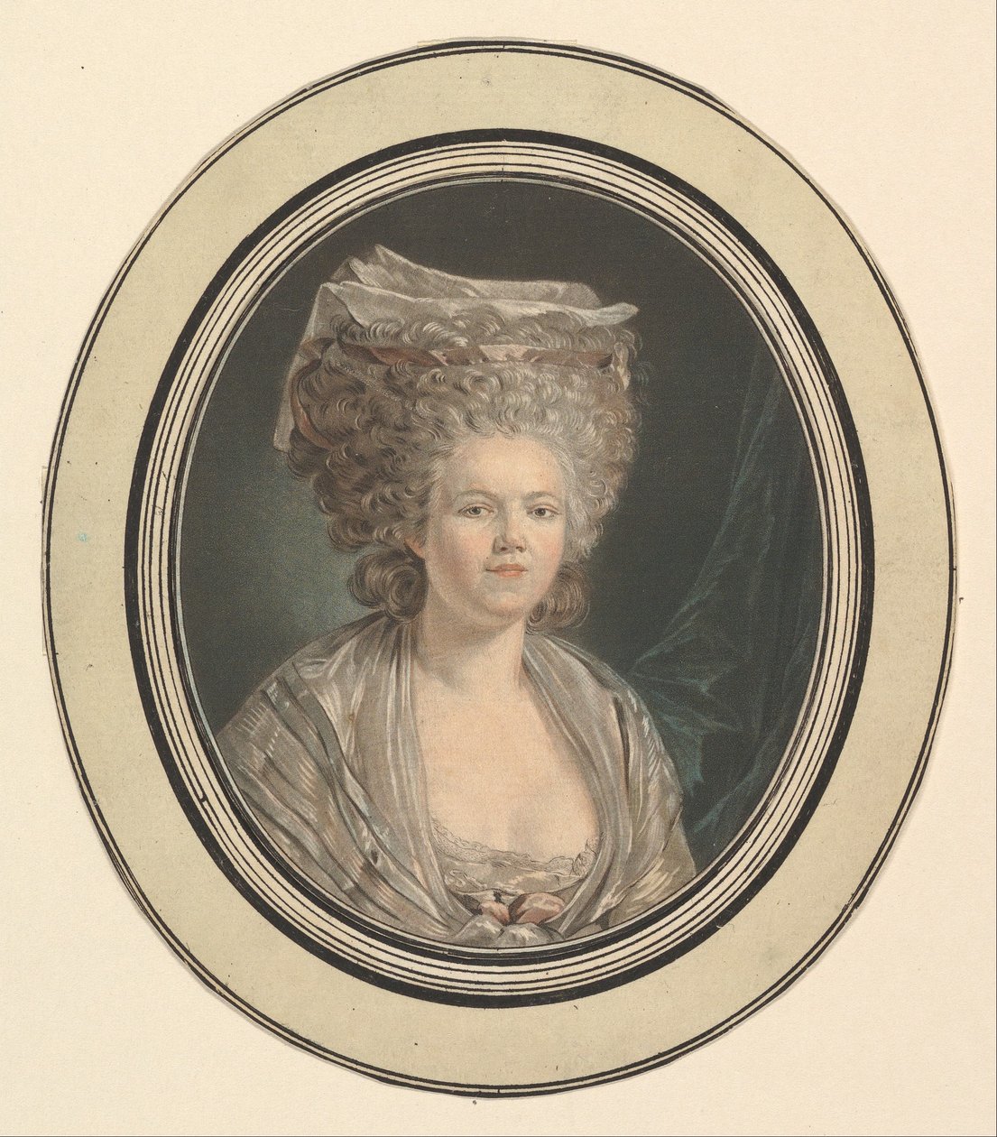 Mademoiselle Rose Bertin, sömmerska till Marie-Antoinette.n.d. av Jean Francois Janinet