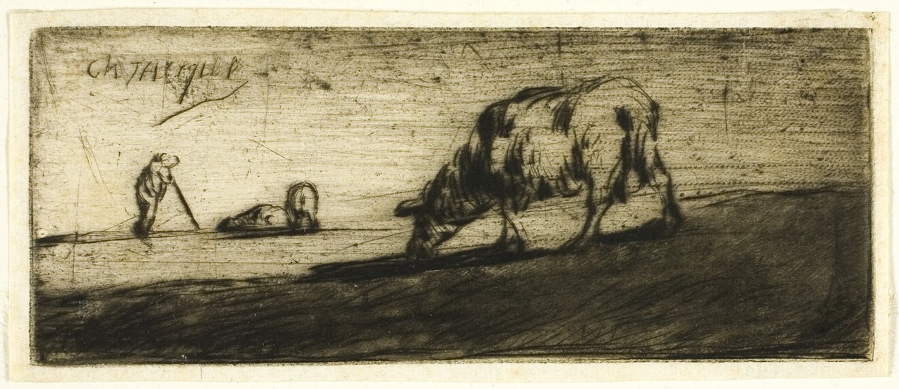 Ett får som betar av Jean Francois Millet