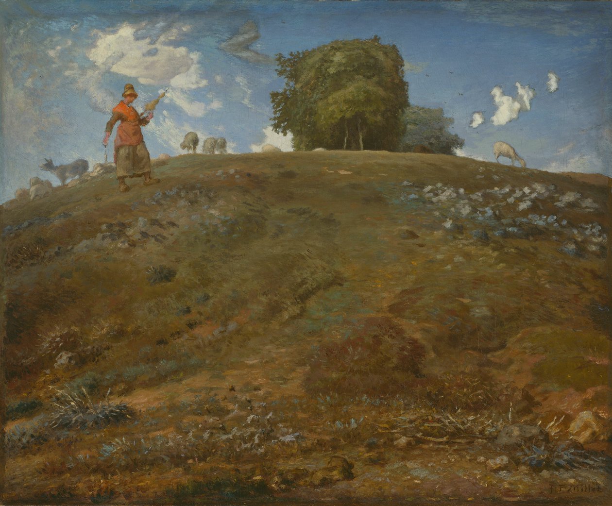 I Auvergne av Jean Francois Millet