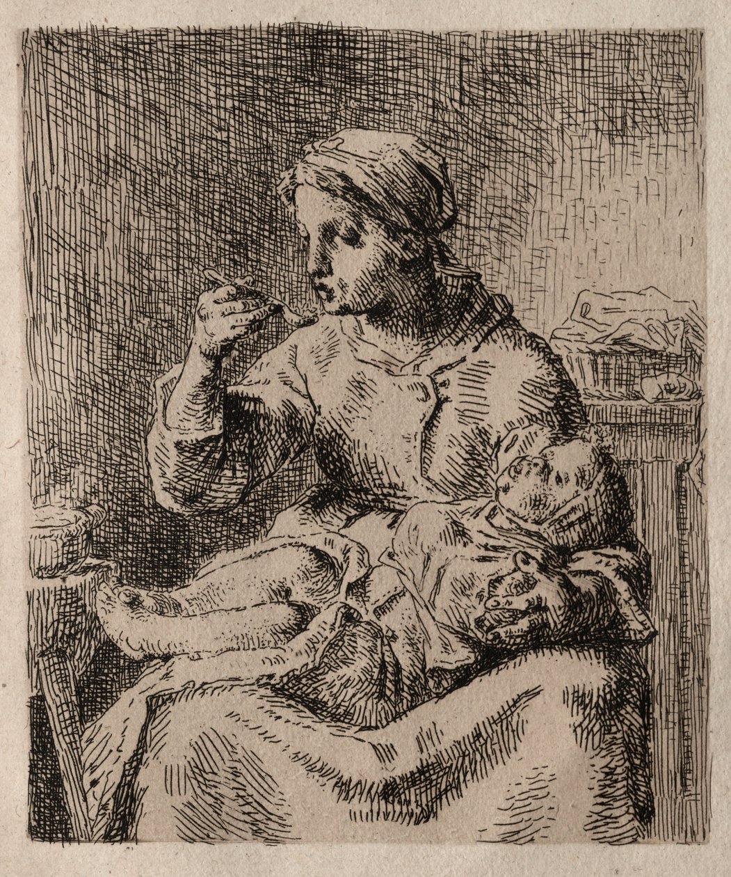 Den kokta av Jean Francois Millet