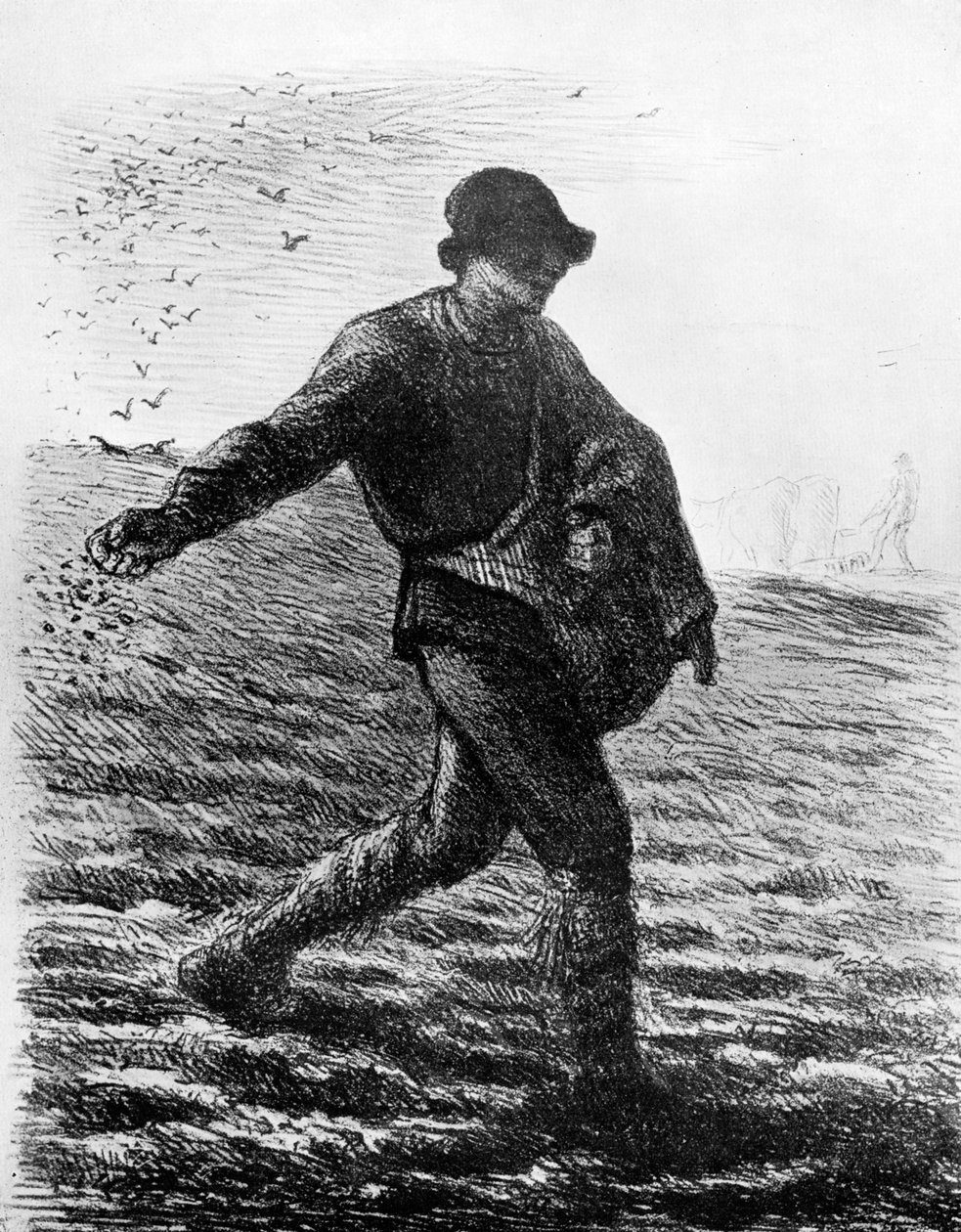 Såningsmannen, c1850, 1913. av Jean Francois Millet