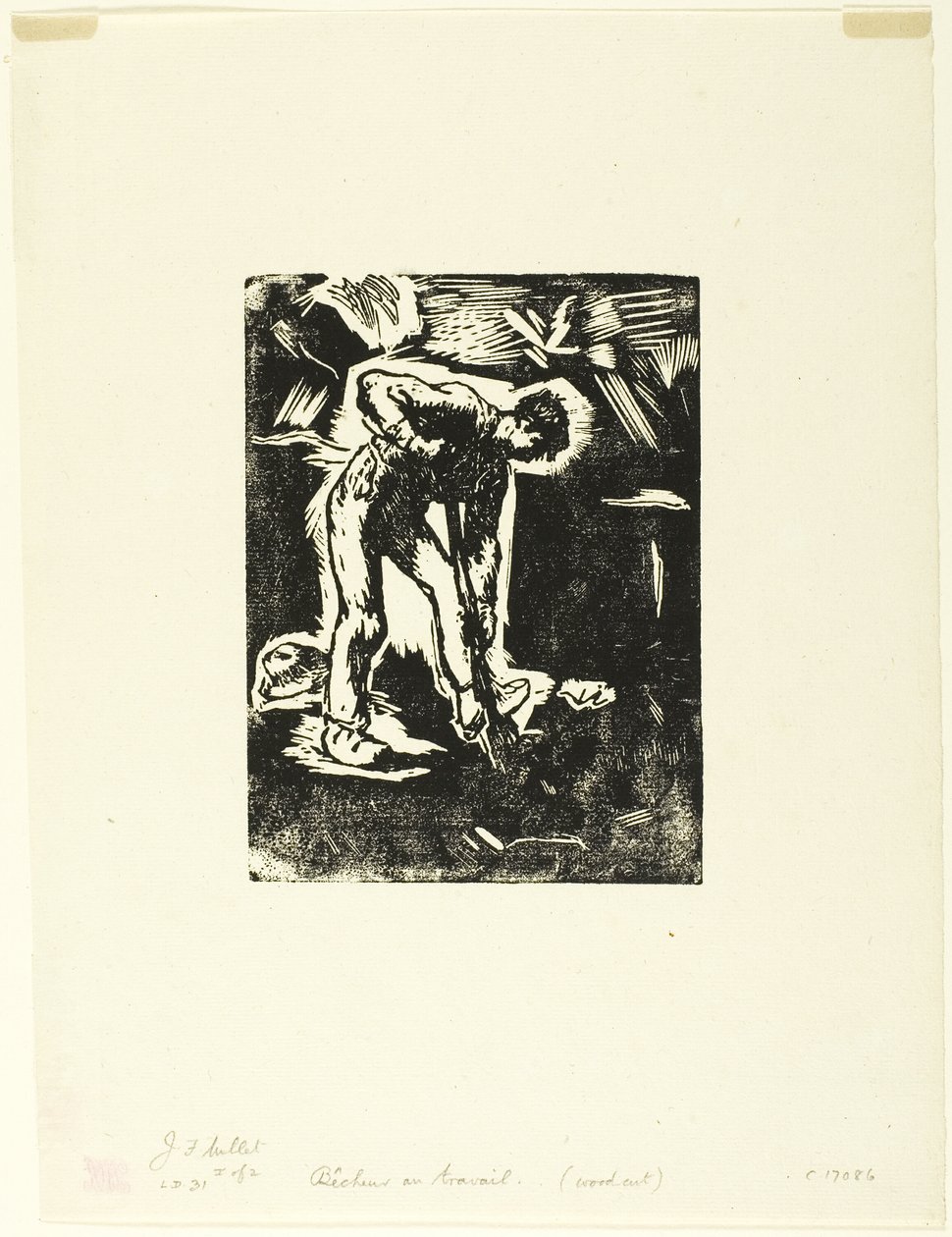 Bondgrävande av Jean Francois Millet