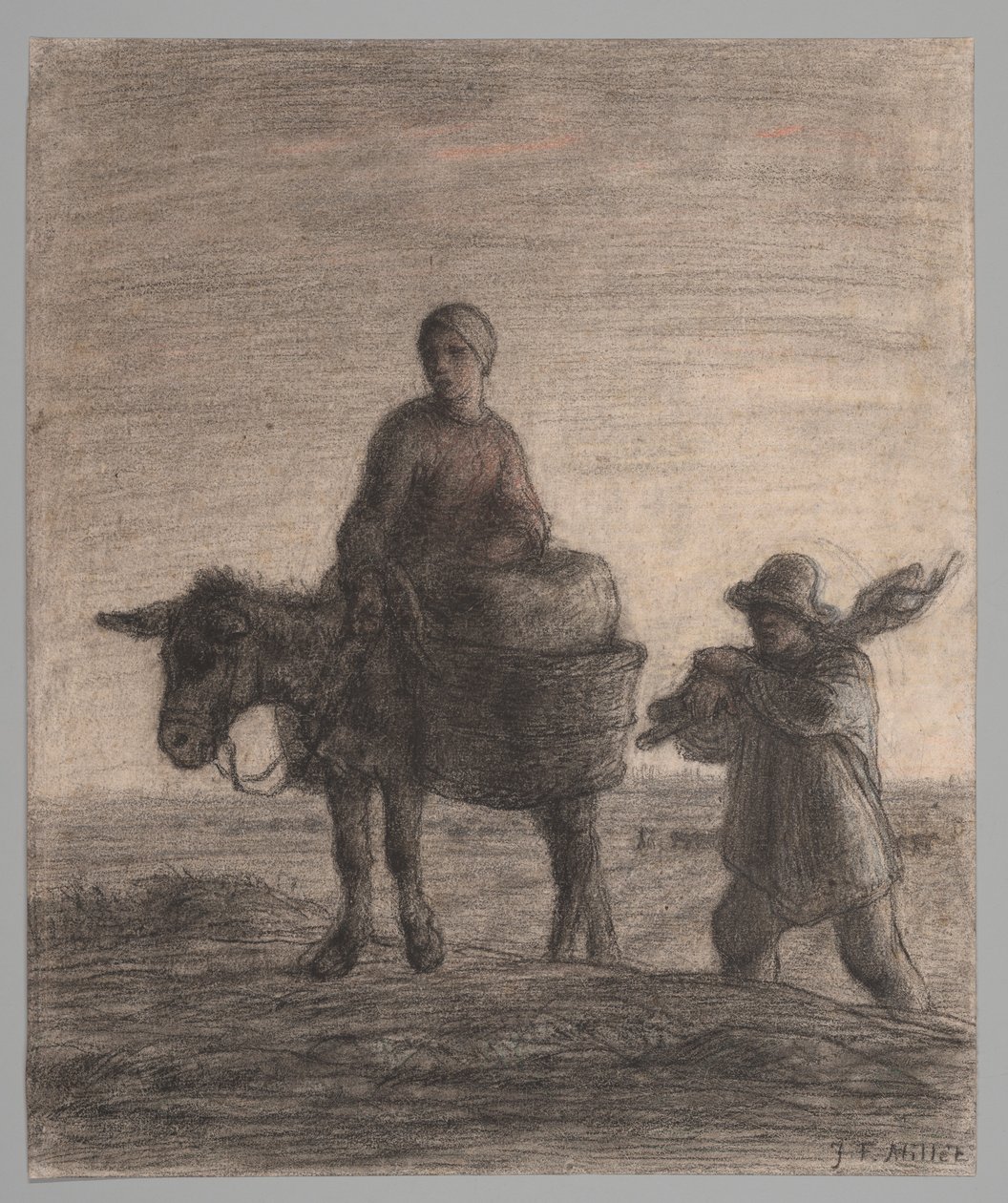 Avgången till jobbet av Jean Francois Millet