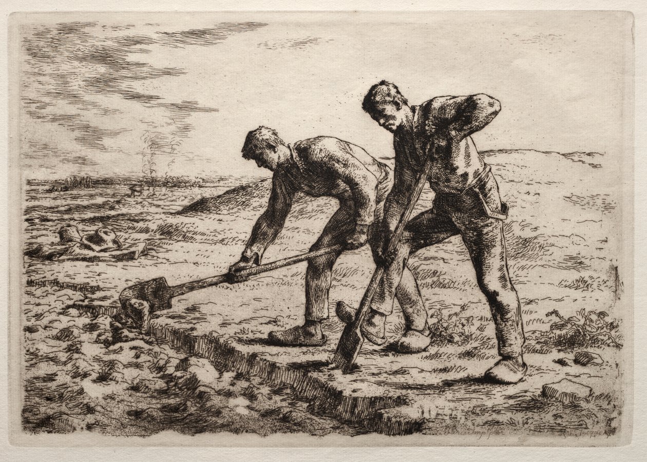 Grävarna av Jean Francois Millet