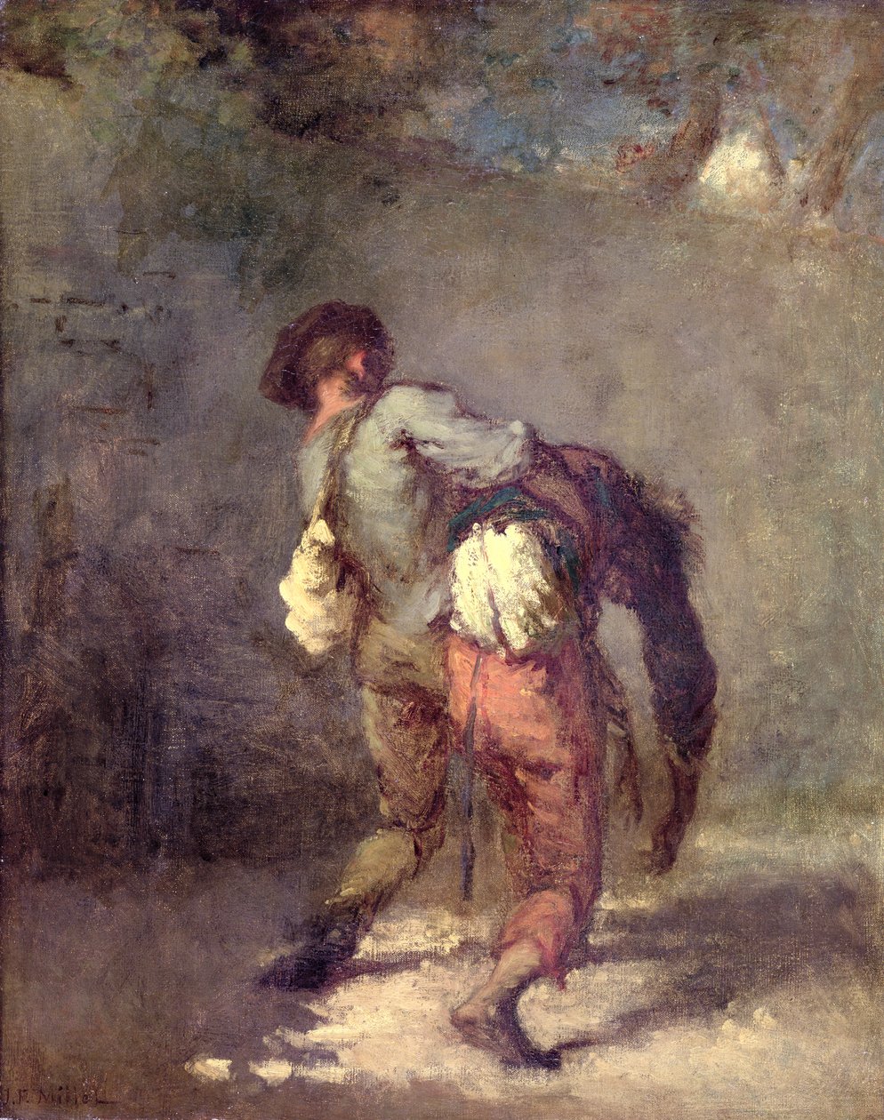 Den barmhärtige samariern av Jean Francois Millet