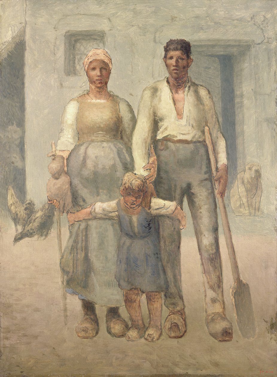 Bondefamiljen av Jean Francois Millet