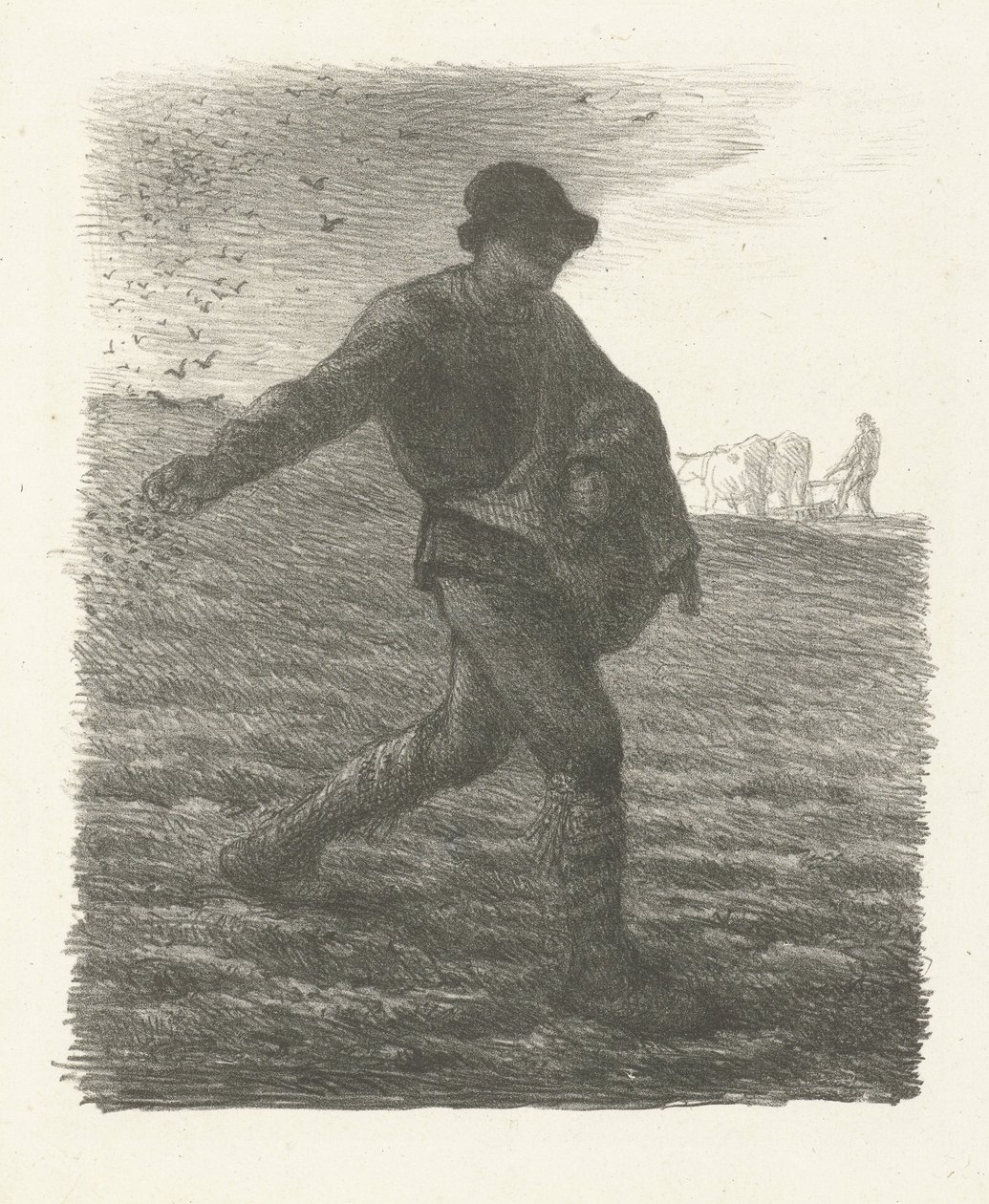 Såningsmannen, 1851 av Jean Francois Millet