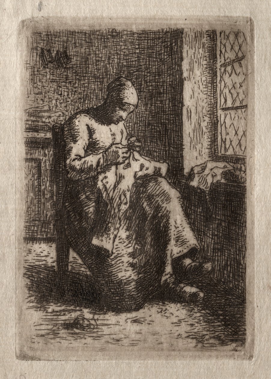 Kvinnasömnad av Jean Francois Millet