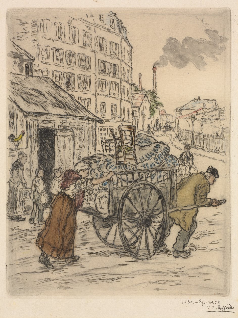 Flyttar av Jean Francois Raffaelli