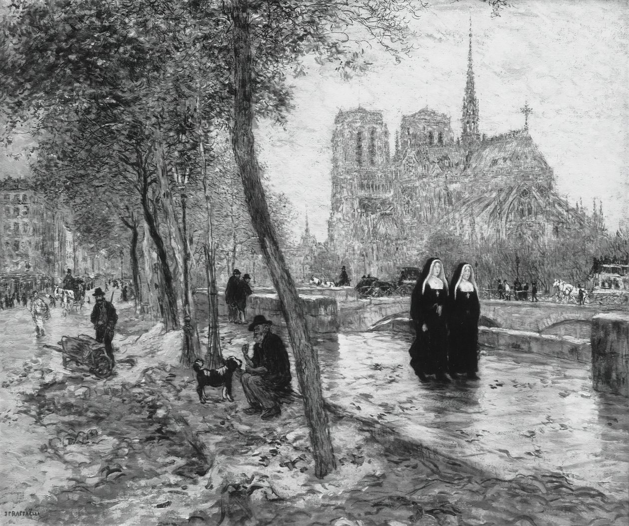 Vår Fru av Paris, 189095. av Jean Francois Raffaelli
