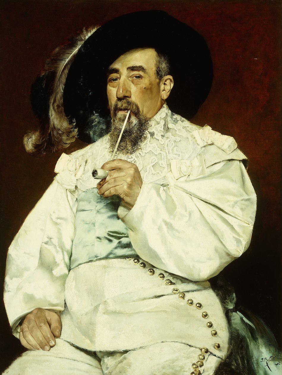 Porträtt av en gentleman, 1876 av Jean Francois Raffaelli