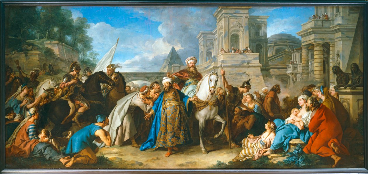 Mordekais triumf... av Jean François de Troy