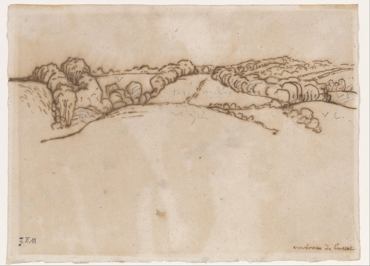 Runt Cusset av Jean Francois Millet