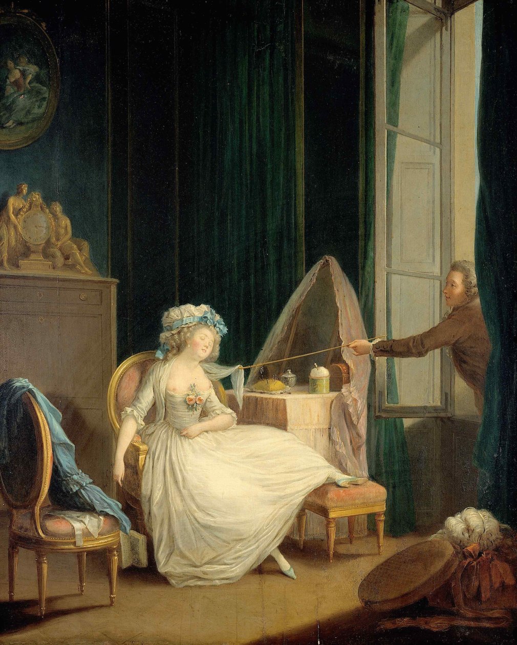 Frivol kärlek, c. 1780. av Jean Frederic Schall