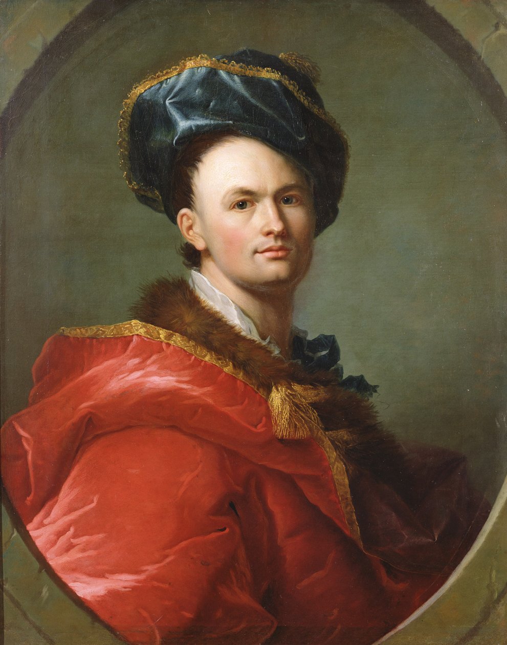 Självporträtt av Jean Gaspard Heilmann