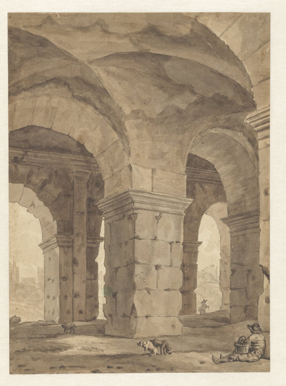 Under Colosseums valv av Jean Grandjean